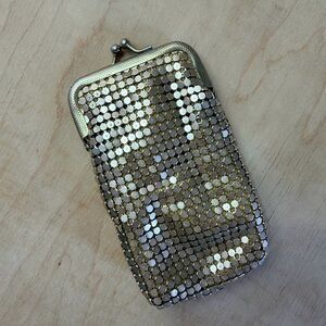 Vintage Gold Mesh Coin Purse
